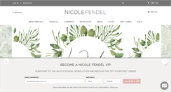 Desktop Screenshot of nicolefendel.com.au