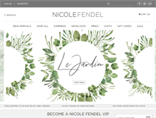 Tablet Screenshot of nicolefendel.com.au